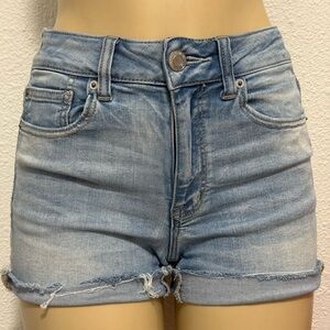 American Eagle Outfitters Light Blue Jean Shorts